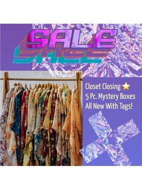 Anthropologie Urban Outfitters Reseller Mystery Box Live Seller Reseller 5 Piece